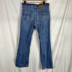 1982 Levis 517 Jeans Men 34x31 Orange Tab Bootcut actual 33" 80s USA Made denim
